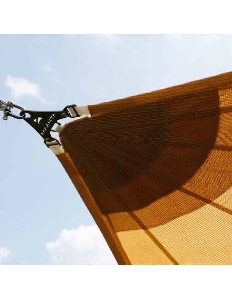 SolariA luftdurchlässig - unser beste Sonnensegel mit Radialschnitt