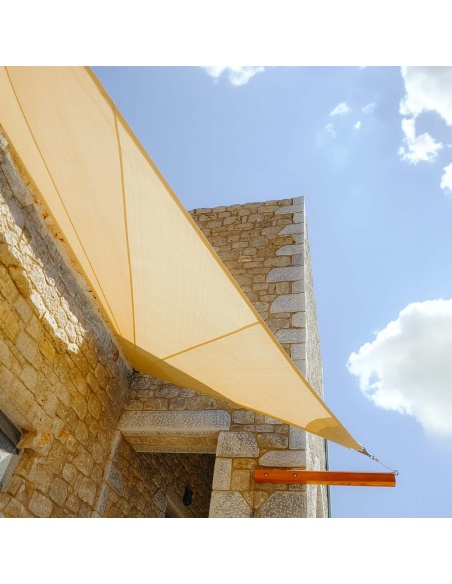 SolariA luftdurchlässig - unser beste Sonnensegel mit Radialschnitt