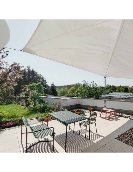 Solaria - unser bestes wasserdichtes Sonnensegel mit Radialschnitt