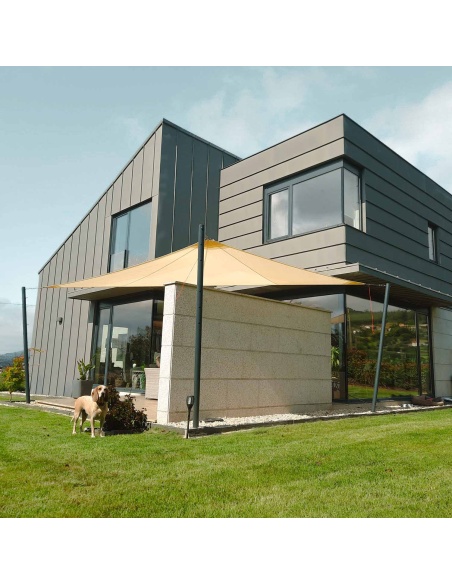 Solaria luftdurchlässig -  Maßgeschneiderte Segel aus Lagerbestand