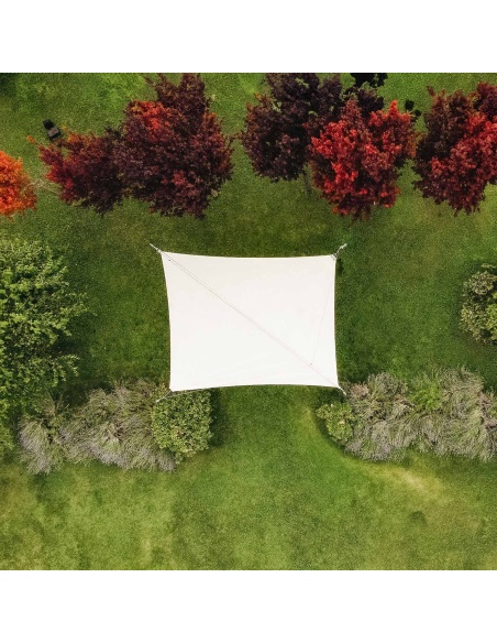 Zefira Automatisch Aufrollbares Sonnensegel, elektrisch mit Solarpanel