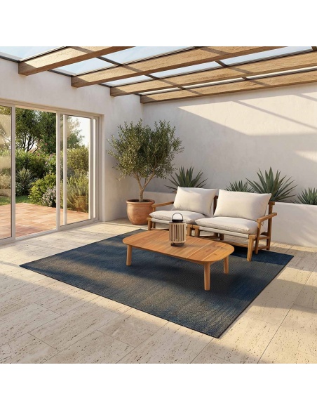 Tramelia: Handgeflochtener Outdoor-Teppich