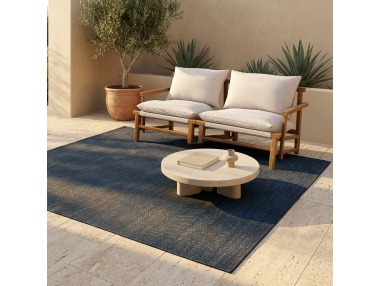 Tramelia: Handgeflochtener Outdoor-Teppich
