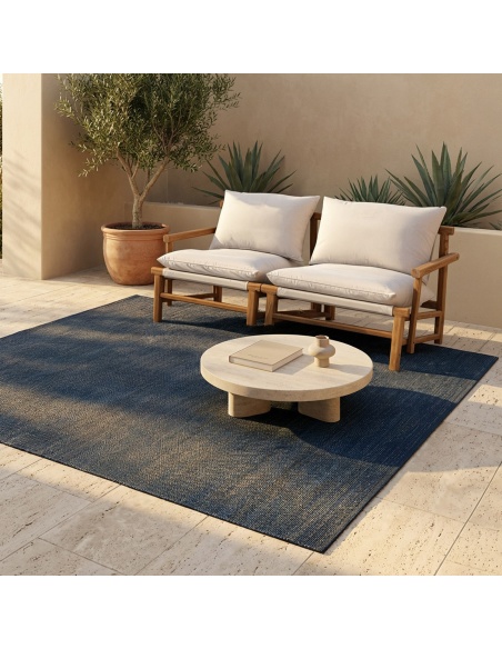 Tramelia: Handgeflochtener Outdoor-Teppich