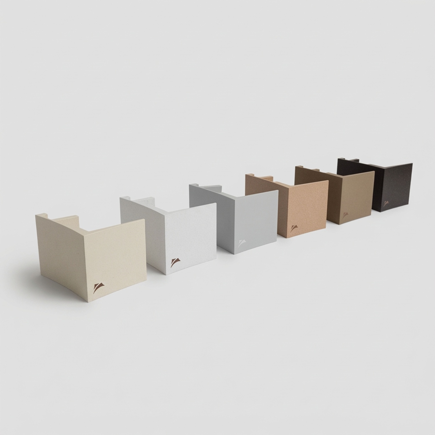 Recta: Rollo mit geometrischer Designplatte 2