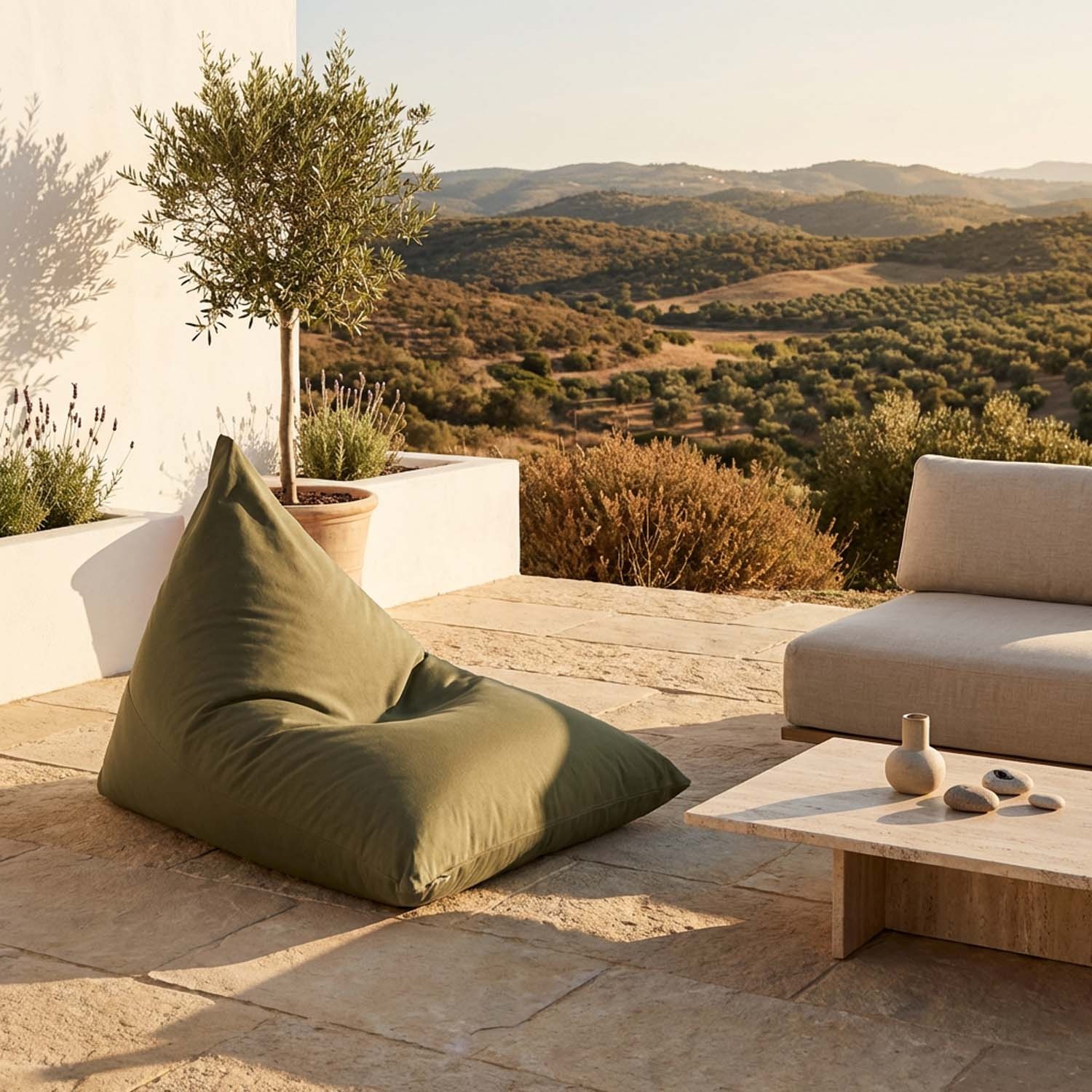 Thera: Sitzsack Outdoor Wasserdicht und Waschbarer Sitzsack 2