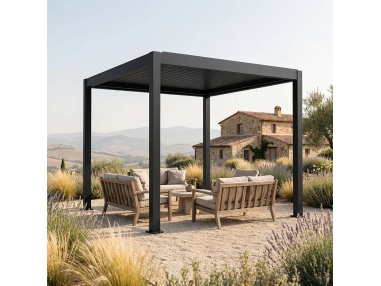 Lyra T6: Bioklimatische Pergola mit 6 einzigartigen Technologien