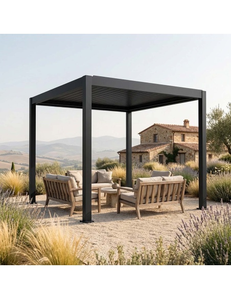Lyra T6: Bioklimatische Pergola mit 6 einzigartigen Technologien