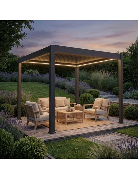 Lyra T6: Bioklimatische Pergola mit 6 einzigartigen Technologien