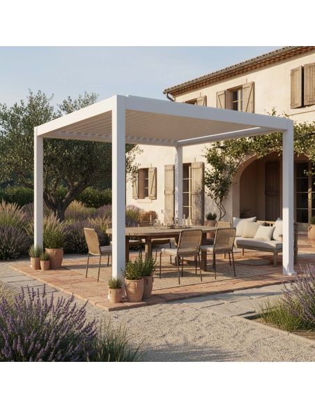 Lyra T6: Bioklimatische Pergola mit 6 einzigartigen Technologien