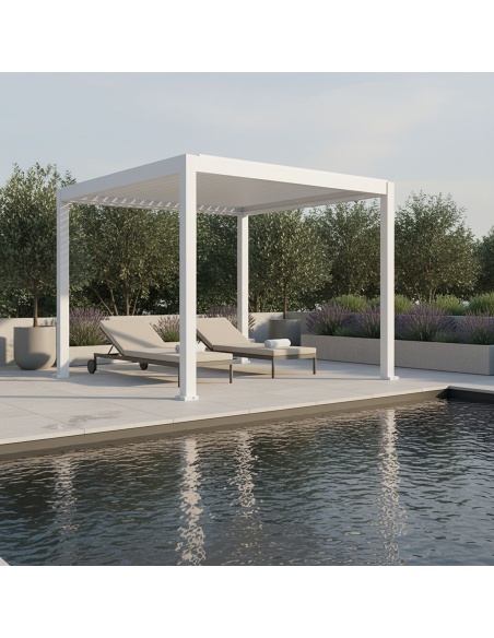 Lyra T6: Bioklimatische Pergola mit 6 einzigartigen Technologien