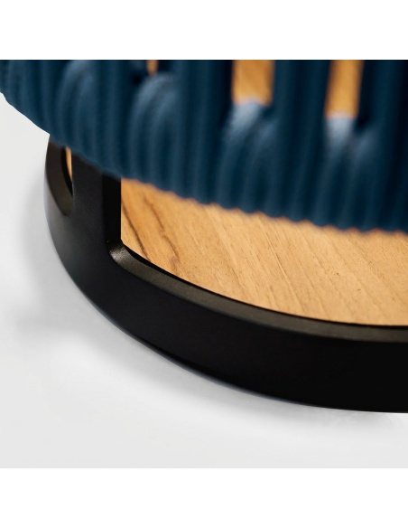 Marinea: Außenleuchte aus geflochtenem Seil