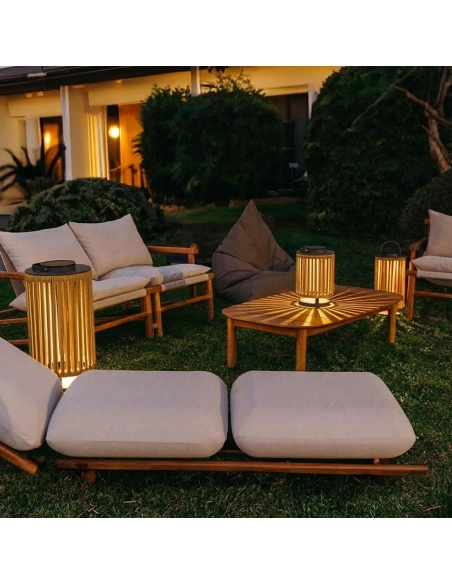 Marinea: Außenleuchte aus geflochtenem Seil