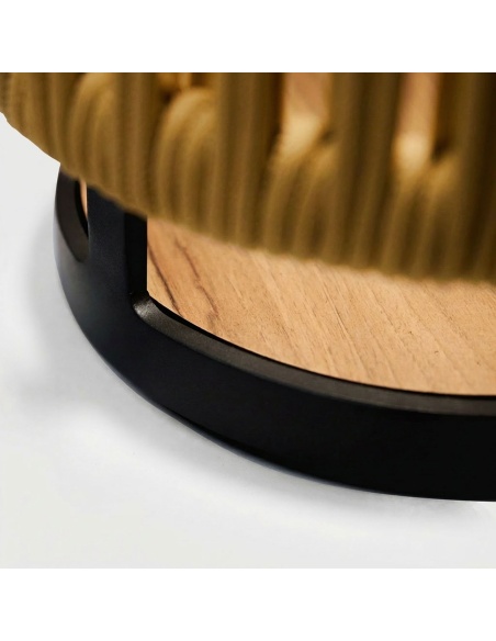 Marinea: Außenleuchte aus geflochtenem Seil