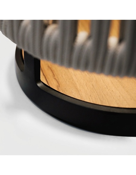 Marinea: Außenleuchte aus geflochtenem Seil