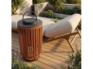 Marinea: Außenleuchte aus geflochtenem Seil