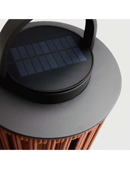 Marinea: Außenleuchte aus geflochtenem Seil