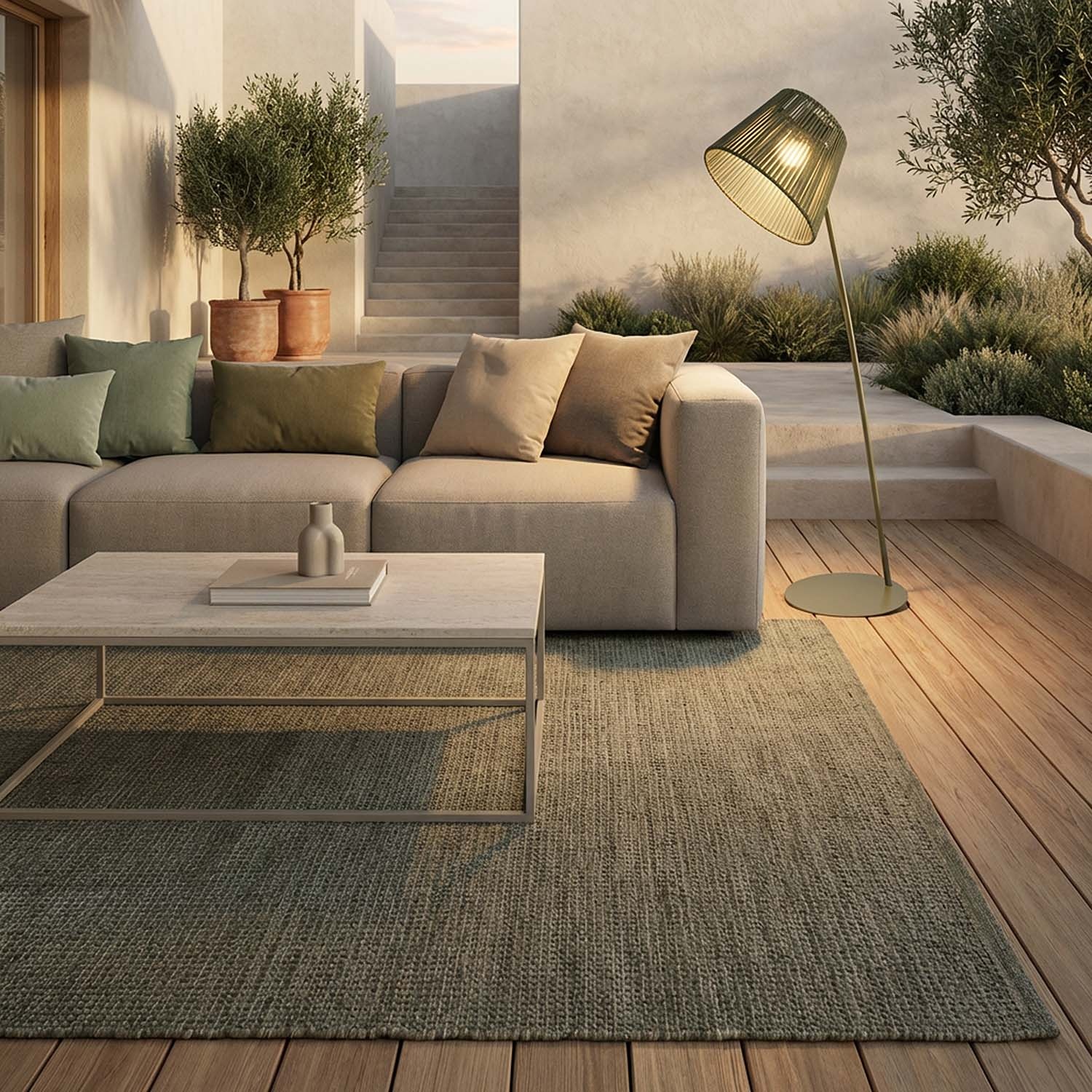 Ropelle: Design Solarleuchte für Außen 160 cm