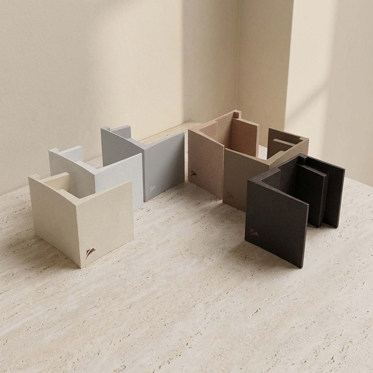 Stoffmuster Rollos: Farben & Materialien 2