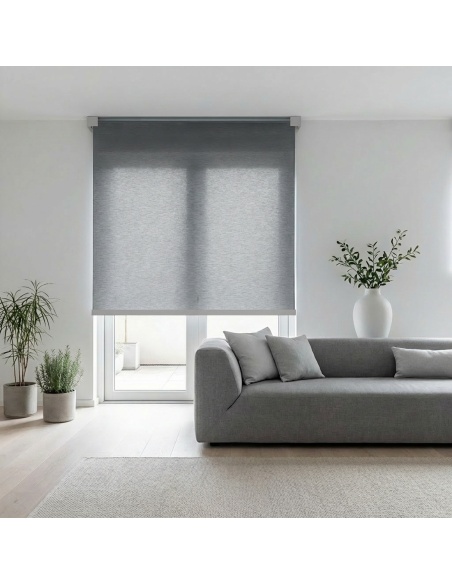 Recta: Rollo mit geometrischer Designplatte