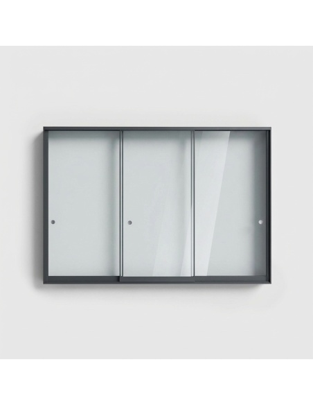 Glasschiebetüren für Lyra T6 - Pergola mit Glas geschlossen