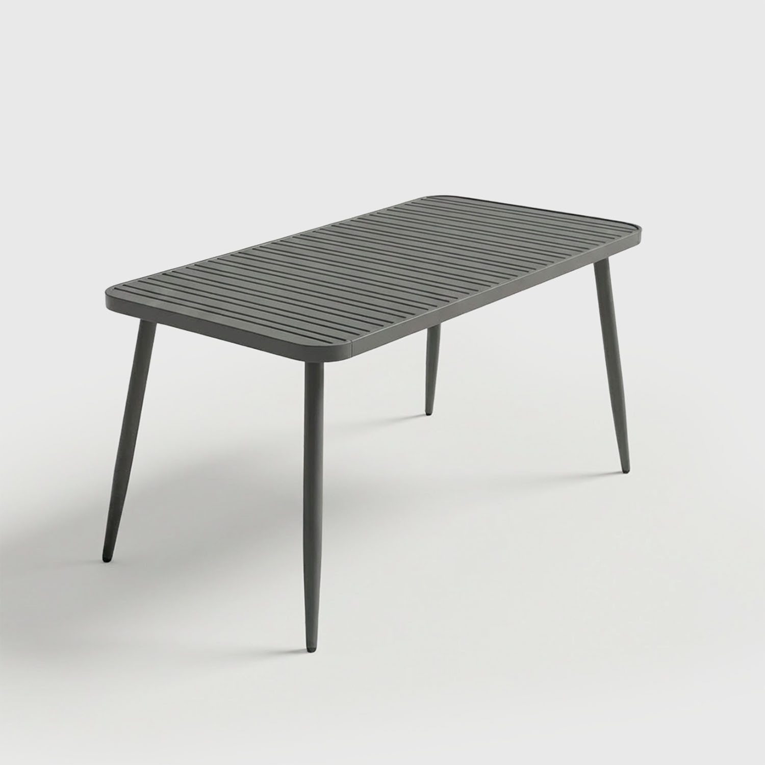 Conviva: Gartenesstisch aus Aluminium 2