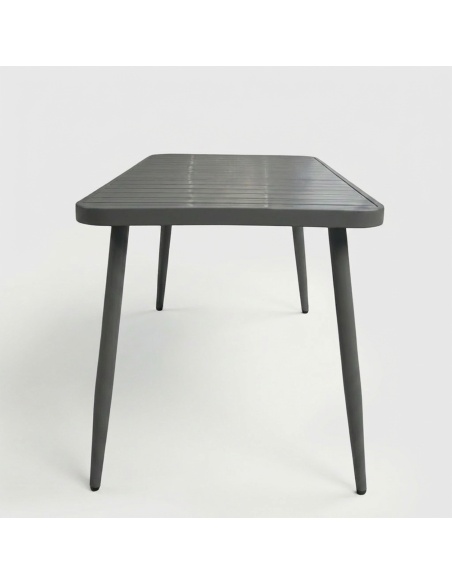 Conviva: Gartenesstisch aus Aluminium