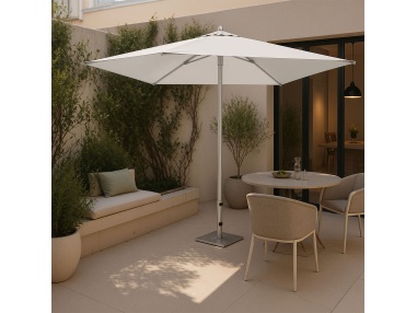 Klika: Sonnenschirm mit Mittelmast und KlikOpen®-Technologie