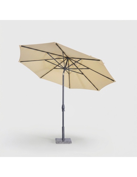 Lybra: Neigbarer Sonnenschirm mit Mittelmast und EquiTilt®-Technologie