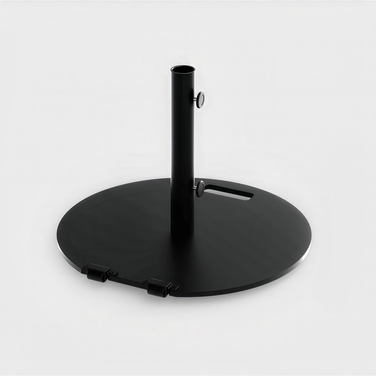 Base ombrellone rotonda acciaio 25 kg - Kompatibel mit Klika und Lybra