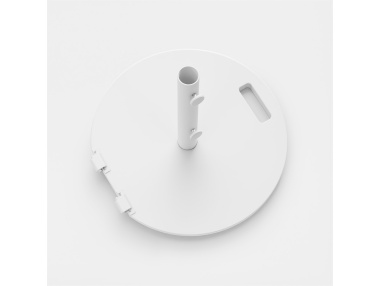 Base ombrellone rotonda acciaio 25 kg - Kompatibel mit Klika und Lybra