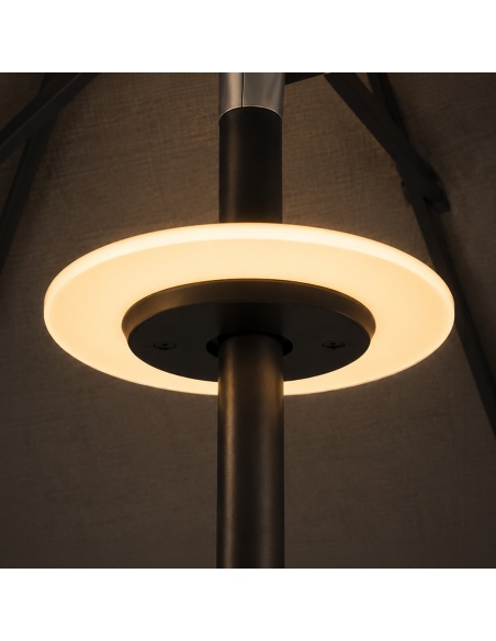 Magnetische LED-Leuchte für Sonnenschirm - Kompatibel mit Klika und Lybra