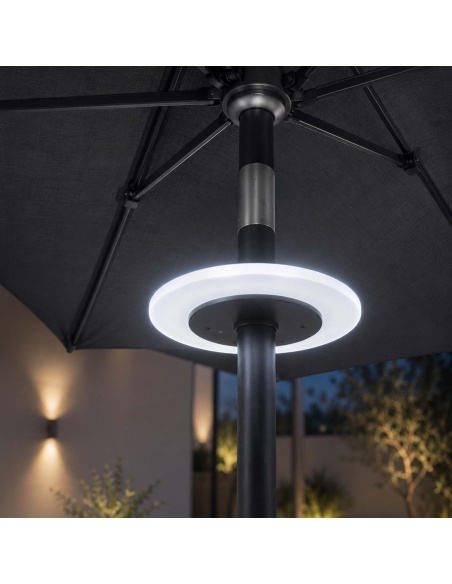Magnetische LED-Leuchte für Sonnenschirm - Kompatibel mit Klika und Lybra
