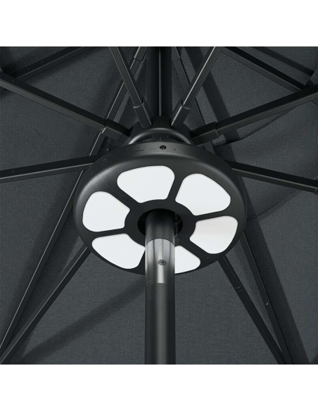 LED-Klemmleuchte für Sonnenschirm - Kompatibel mit Klika und Lybra