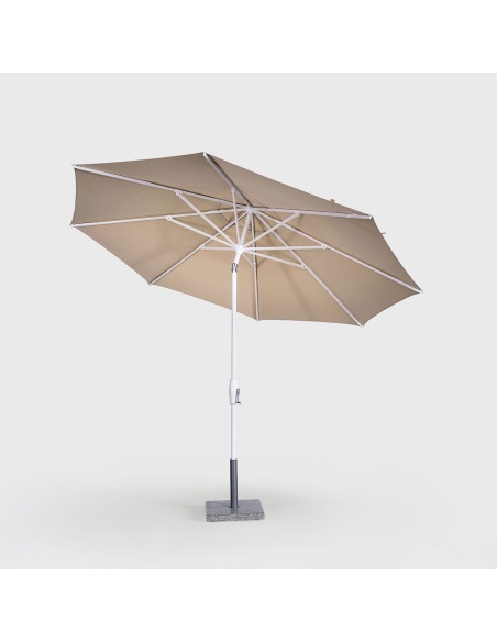 Lybra: Neigbarer Sonnenschirm mit Mittelmast und EquiTilt®-Technologie