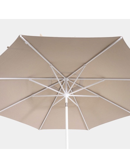 Lybra: Neigbarer Sonnenschirm mit Mittelmast und EquiTilt®-Technologie