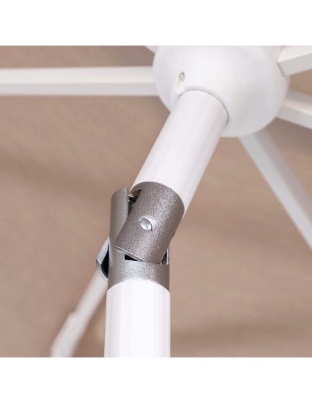 Lybra: Neigbarer Sonnenschirm mit Mittelmast und EquiTilt®-Technologie