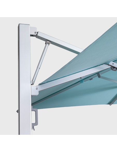Cygnus: Hochwertiger Aluminium-Ampelschirm mit Gasdruckfeder