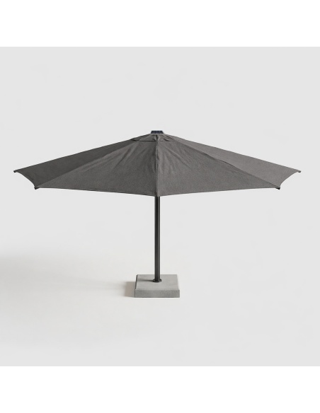 Hydrus: Professioneller Sonnenschirm mit Mittelmast 5×5 m und Ø6 m
