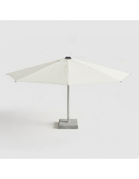Hydrus: Professioneller Sonnenschirm mit Mittelmast 5×5 m und Ø6 m