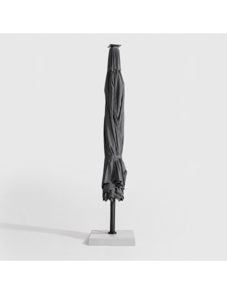 Hydrus: Professioneller Sonnenschirm mit Mittelmast 5×5 m und Ø6 m