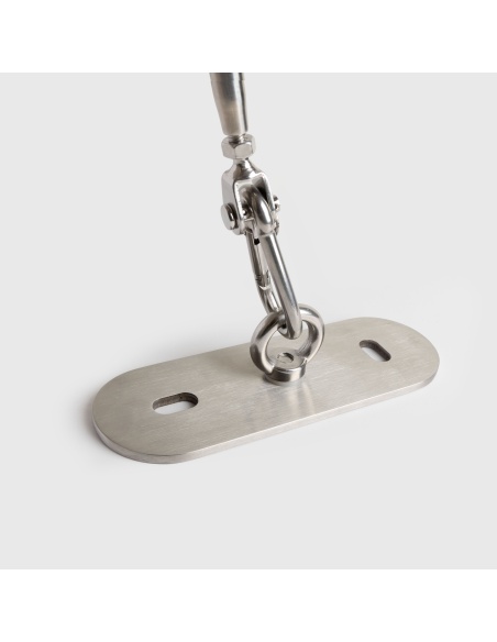 Sartya: Wandplatten-Set für Sonnensegel an gedämmter Fassade