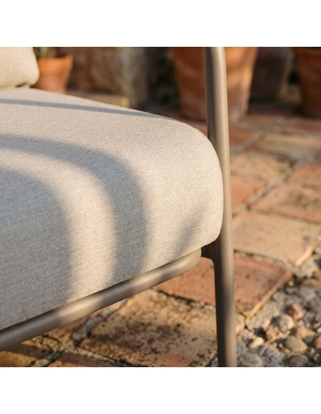 Melina: Outdoor-Lounge-Set mit extra-dicken Kissen