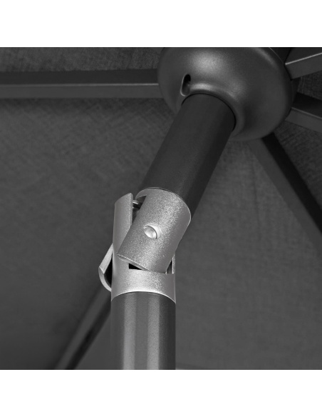 Lybra: Neigbarer Sonnenschirm mit Mittelmast und EquiTilt®-Technologie