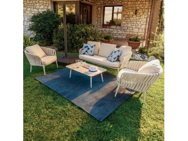 Tramelia: Handgeflochtener Outdoor-Teppich