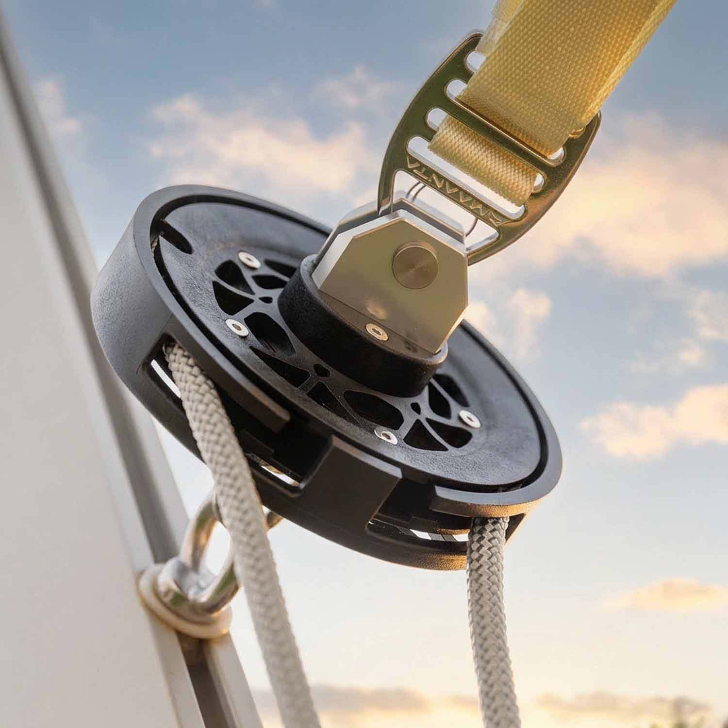 S-Nut für sicheren Halt der Leine