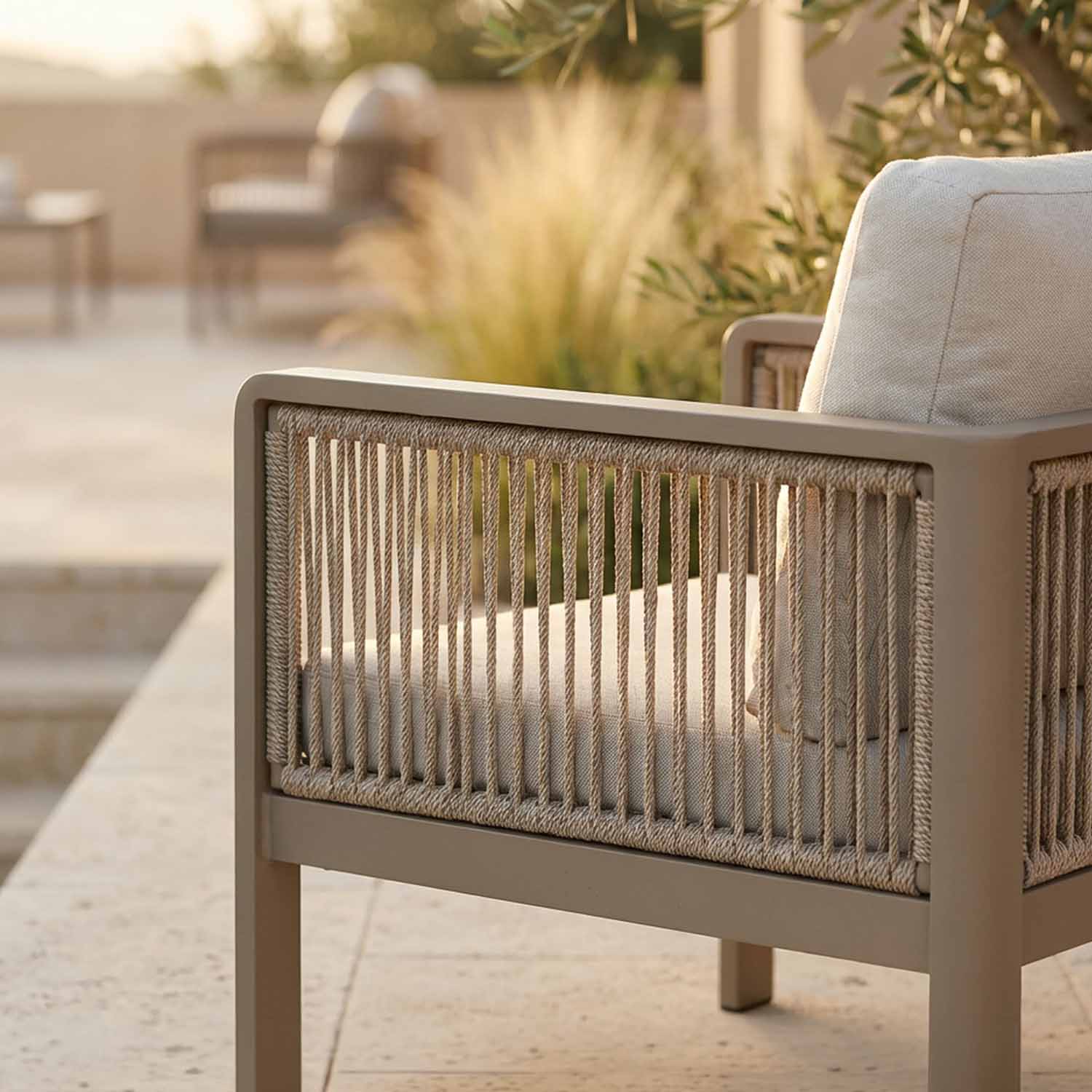 Handgeflochtenes Olefin-Seil