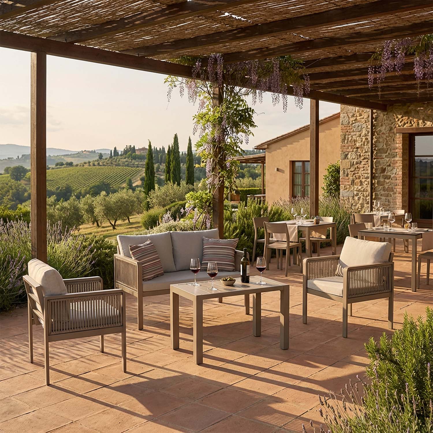 Ein einziges Paket, das komplette Set