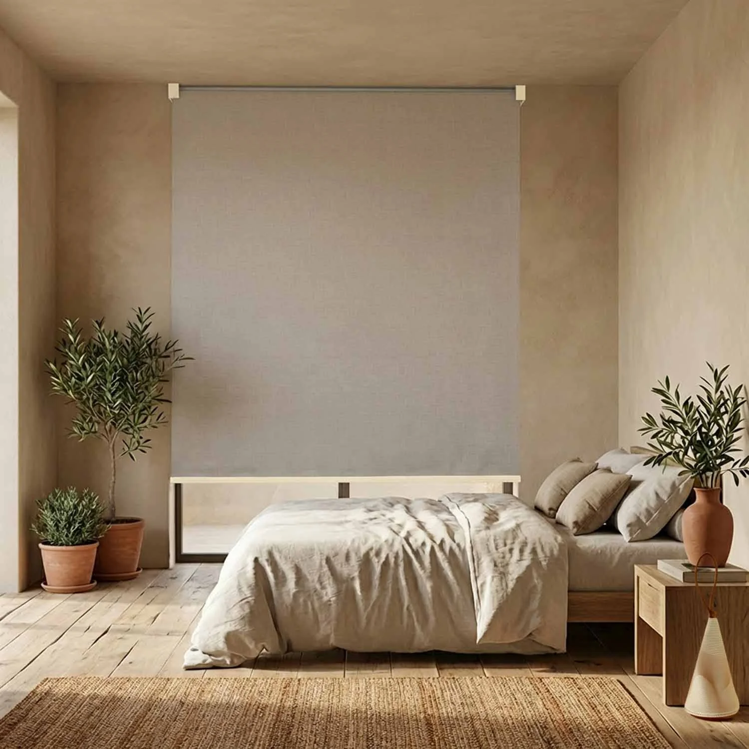 Canvas Blackout Cloud Grey – Platte Natural Taupe