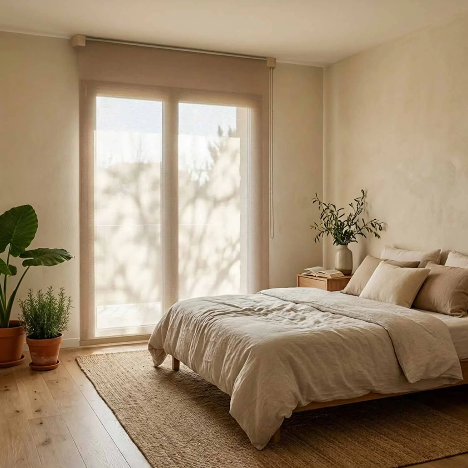 Satin Collection Dune Taupe – Platte Shimmer Beige